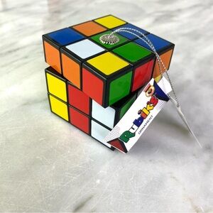 Rubik's Cube Christmas Ornament 2023 Ruz New NWT 80s